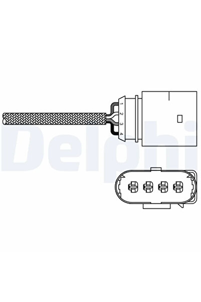 DELPHİ Sonda Lambda Seat Arosa/Cordoba/Ibiza 3 Vw Lupo 1/Polo