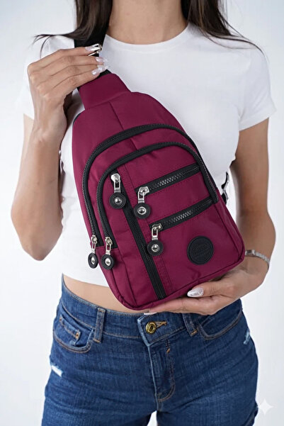 RELIANCE Unisex Crossbody Chest Bag, Multi-Compartment Daily Shoulder Bag, Bodybag