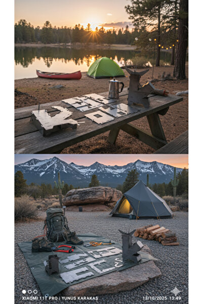 KARAKAŞ ÖZ METAL Parçalı turbo pelet soba