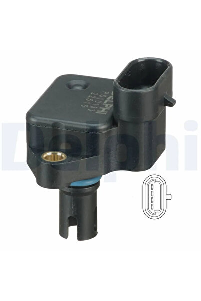 DELPHİ Senzor Presiune Supraalimentare Land Rover Freelander 1 Mg Mg Zr/Mg Zs...