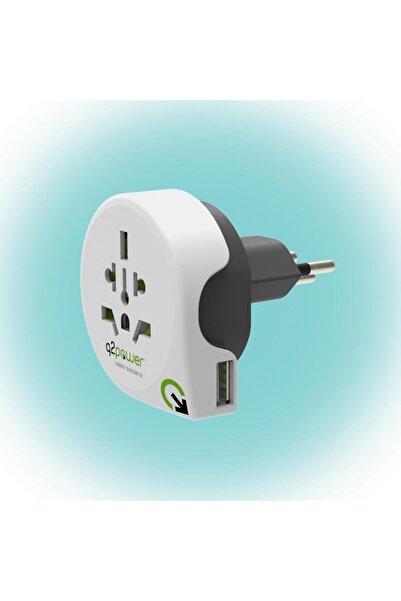 Home Adaptor de călătorie USB „din lume către Elveția” Q2