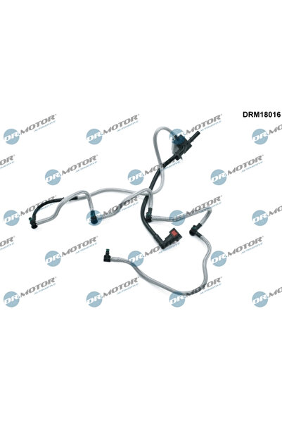 DR.MOTOR AUTOMOTIVE Fuel overflow hose RENAULT MASTER II bus (JD) 2001-2010