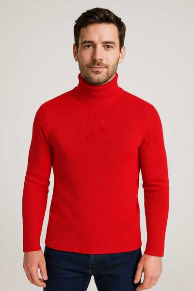 gigigiyim Ribbed Full Turtleneck Men's Bodysuit
