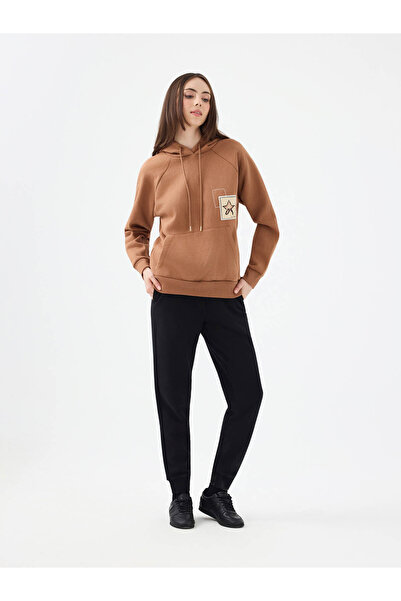 Loft Brown Women's Sweatshirt Lf2040768