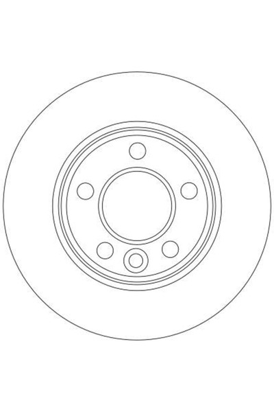 TRW Disc Frana Vw Multivan T5/Transporter T5 Bus/Transporter T5 Caroserie