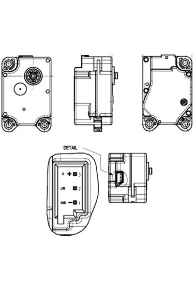 MAHLE Element De Reglare Clapeta Carburator Volvo S60 1/S80 1/V70 2