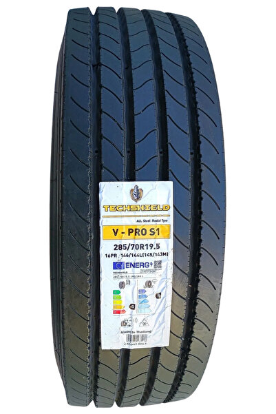 TECHSHIELD 285/70 R19.5 146L 16PR VPRO S1 DÜZ M+S TECHSHIELD, 2025 TAYLAND ÜR...