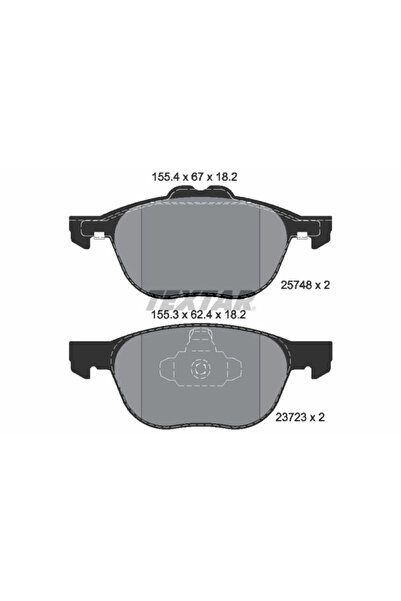 TEXTAR Set Placute Frana Frana Disc Ford Kuga 2/Tourneo Connect / Grand Tourn...