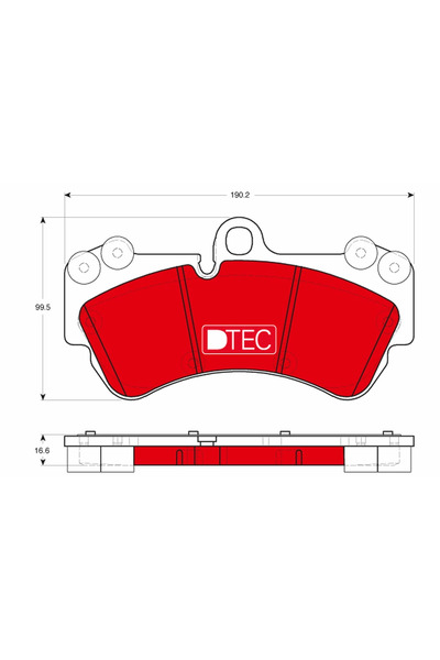 TRW Set Placute Frana Frana Disc Vw Touareg