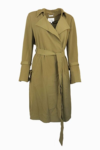 Vero Moda Trench Coat Kino Dark Olive - XS, green, Polyester 96.1% Spandex 3.9%
