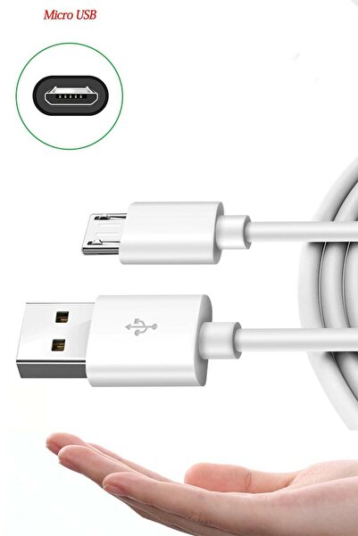 Linktceh Samsung Galaxy A10s Uyumlu Micro Şarj Aleti Cihazı Kablosu Data Akta...