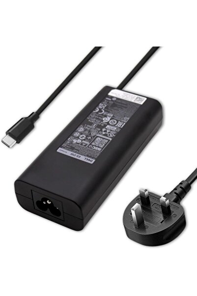 Dell Genuine 65W Type C Ac Adapter For Latitude 7389 2-in-1, 5285 2-in-1 Rugged Extreme Tablet Compa