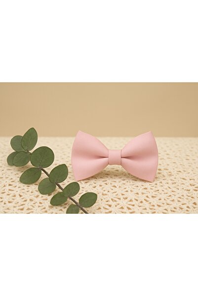 DaphKids Unisex 1-7 Years Elastic Children's Bow Tie - Light Pink