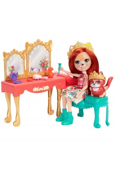 mattel Enchantimals Royal Share Vanity Playset