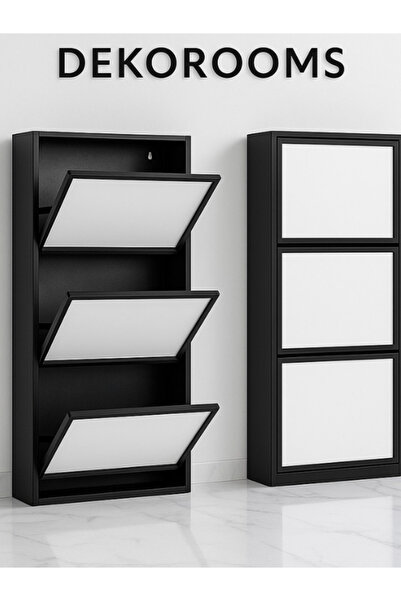 Dekoroom's Modern Ayakkabılık – DEKOROOMS Koleksiyonu - 3 Kapaklı