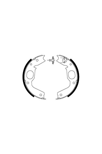 TEXTAR Set Saboti Frana Frana De Mana Mitsubishi Galloper/Pajero