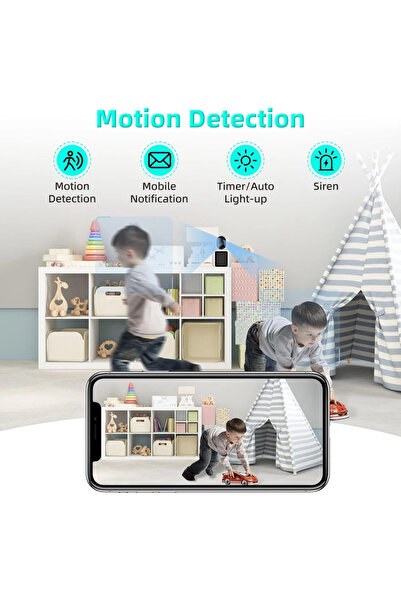 MagExpert Video Camera with Screen, two-way communication, 2.8 inch screen, video phone call, 1080p