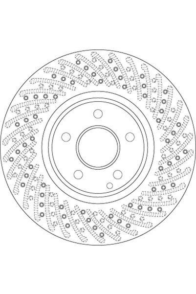 TRW Disc Frana Mercedes-Benz E-Class/S-Class