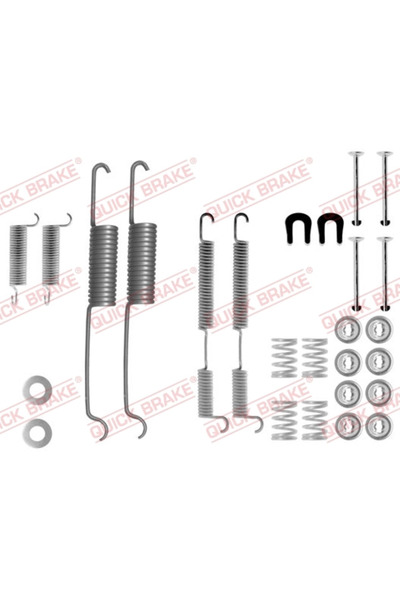 QUICK BRAKE Set Accesorii Sabot De Frana Ford Consul/Granada/Taunus