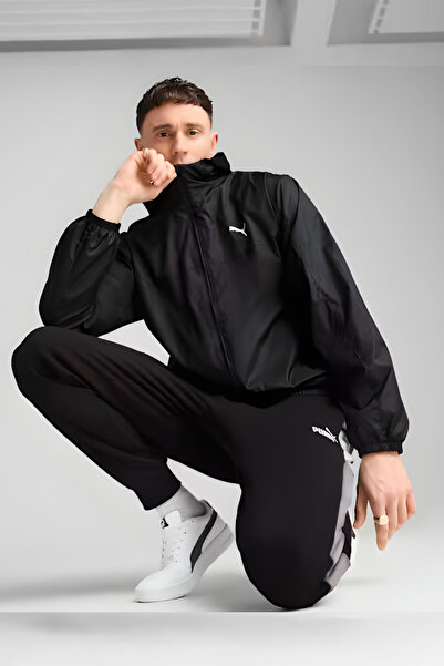 Puma Essentials Siyah Erkek Yğmurluk & Rüzgarlık 68462501