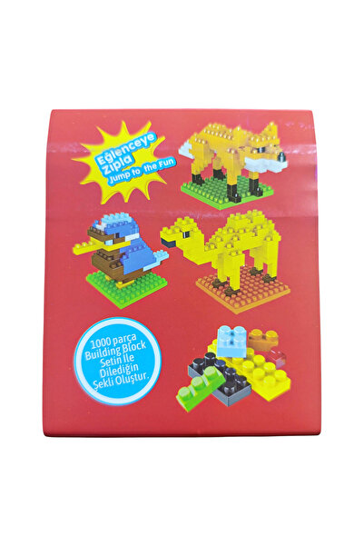 Brother Toys 1000 Parça Yapı İnşaat Blokları Kaliteli Kırılmaz Malzeme Yerli Üretim Building Blocks