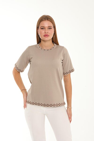 Lanze Knitwear Double Set Cardigan and Blouse