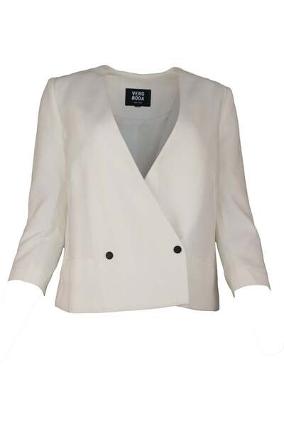 Vero Moda Clear White Blazer