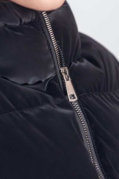 Pina Kids Kız Çocuk Kapüşonlu Nova Kumaş Kışlık Mont KM1010