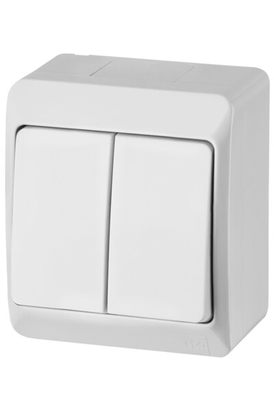 Other Întrerupător pentru candelabru montat pe suprafață IP44 alb HERMES