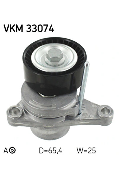 SKF Belt Tensioner Timing Belt Citroen C2/C3 1/C3 2 Peugeot 1007/207/208 1