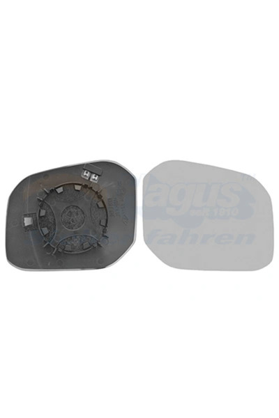 VAN WEZEL Sticla Oglinda Oglinda Retrovizoare Exterioara Dreapta Vw Caddy 4 A...