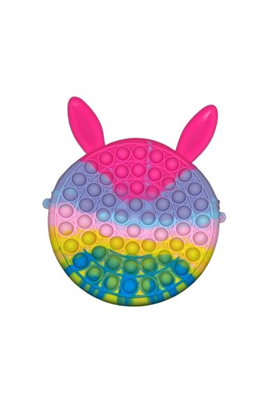 Flippy Παιχνίδι σιλικόνης για την ανακούφιση από το στρες, Τσάντα Pop It, Κου...