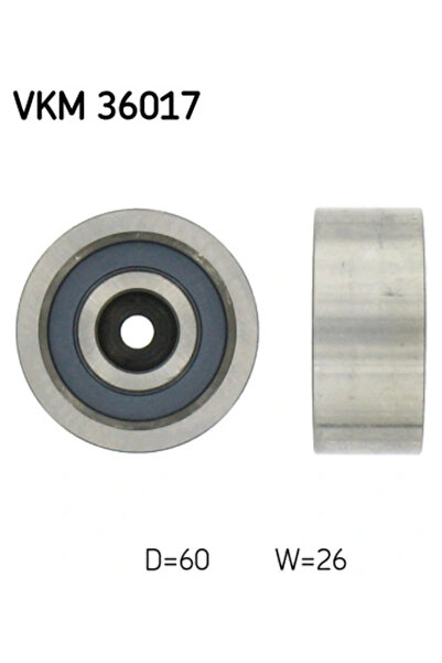 SKF Водеща ролка на задвижващия ремък Opel Movano A Bus/Movano A Body/Movano ...