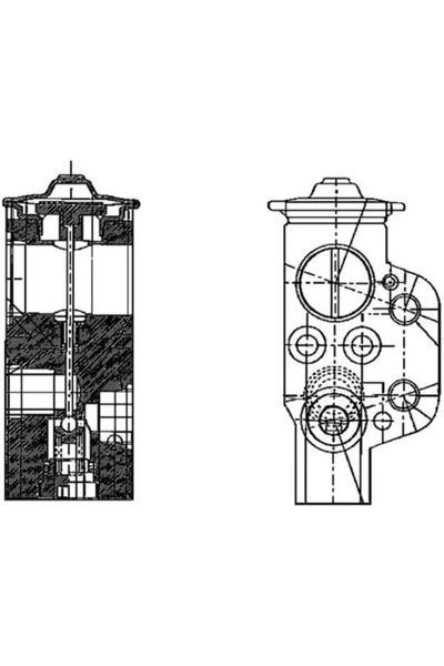 MAHLE Supapa Expansiune Clima Audi A1 Seat Ibiza 4