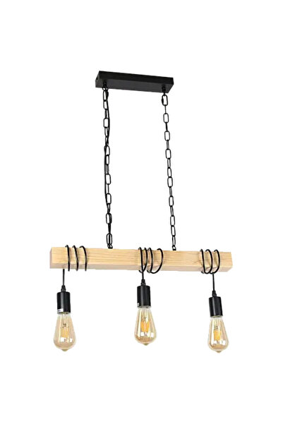 HAMER Modern wooden pendant lamp, elegant and natural design