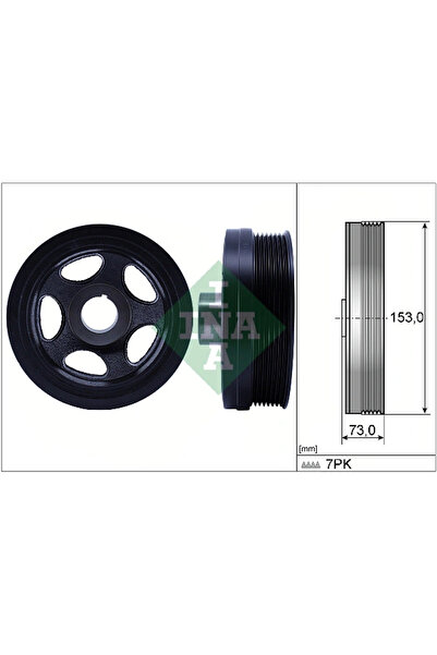 FAG Fulie Curea Arbore Cotit Mercedes-Benz C-Class/Clk/Cls