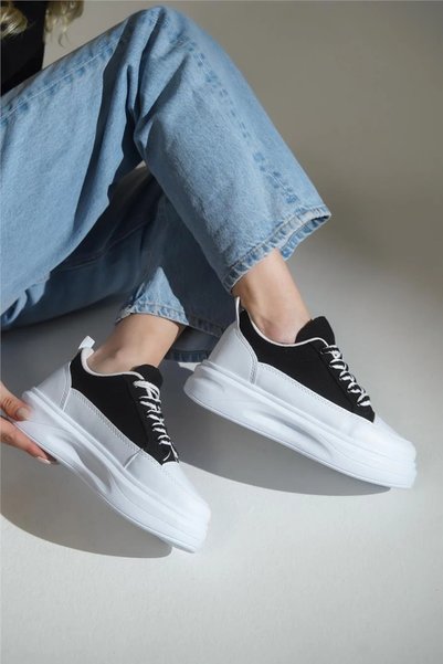 guijarro Linen Thick Sole Mint Green Women's Sneakers | Breathable | Comfortable and Soft Casual Shoes