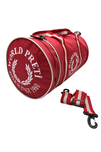 sç Saraçoğlu Çanta Silindir Günlük Unisex Spor Fitness & Spa Seyehat Çantası İmpertex (45x26x23)