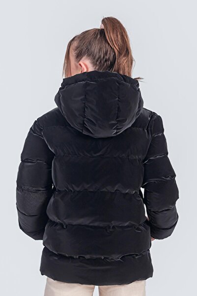 Pina Kids Kız Çocuk Kapüşonlu Nova Kumaş Kışlık Mont KM1010