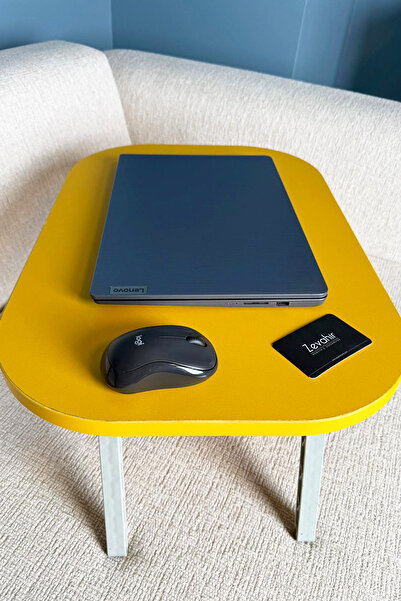 Zevahir Mobilya Dekorasyon Katlanabilir Yatak Koltuk Üstü Hasta Servis Masası Laptop Bilgisayar Sehpası