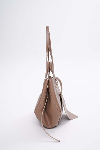 Çantacımstore Kadın Cyme Big Pinterest Çanta Vizon (BÜYÜK BOY)