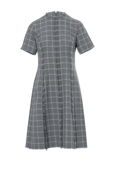 GİZİA Arkası Fermuarlı Elbise