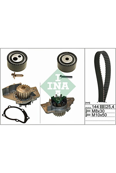 FAG Set Pompa Apa + Curea Dintata Citroen Jumpy 1 Fiat Scudo Bus/Scudo Caroserie