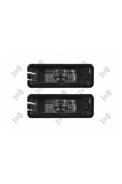 Abaküs License plate light on both sides VW POLO IV (9N_ 9A_) 2001-2009 053-50-905LED (Petrol)