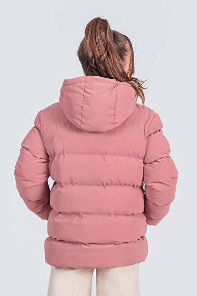 Zaziko Kids Girl's Hooded Nova Fabric Winter Coat Km1010