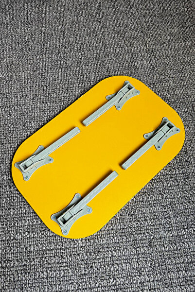 Zevahir Mobilya Dekorasyon Katlanabilir Yatak Koltuk Üstü Hasta Servis Masası Laptop Bilgisayar Sehpası