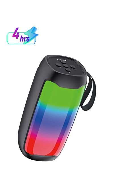 KAKUSİGA مشغل MP3 راديو FM لاسلكي بقوة 5 وات يدعم بطاقة TF ومنفذ USB وراديو TWS محمول BT 5.0