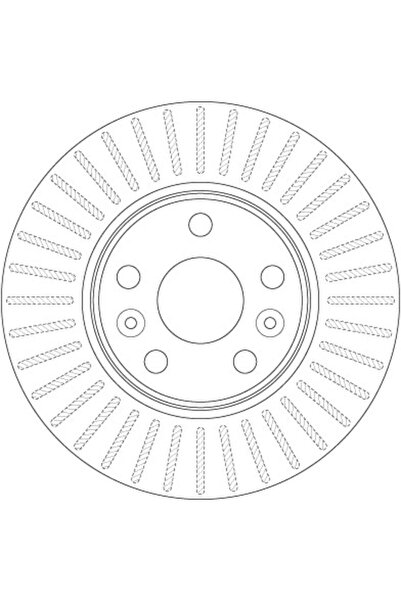 TRW Disc Frana Renault Megane 2