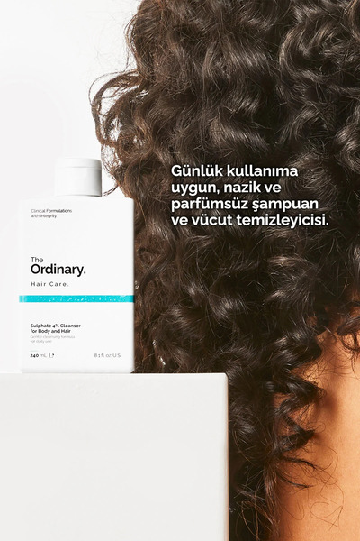 The Ordinary Sulphate 4% Cleanser for Body and Hair - Saç ve Vücut Şampuanı