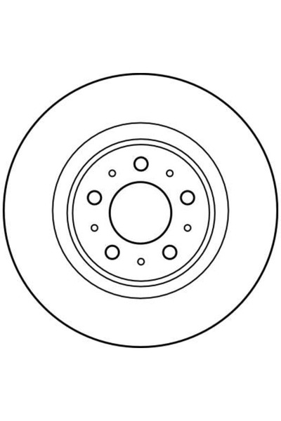 TRW Disc Frana Volvo 850/C70 1/S70